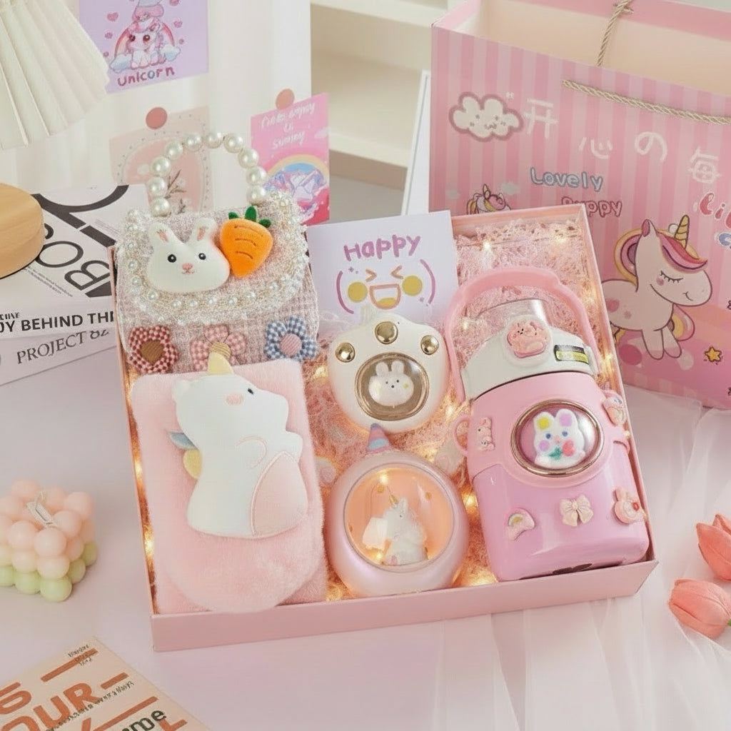 Kawaii Unicorn Premium Gift Box - Ultimate Pink Collection