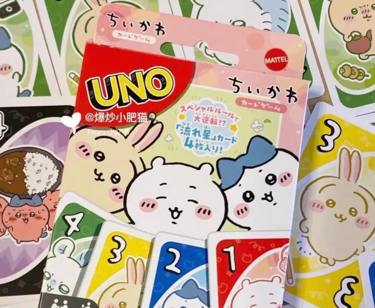 Kawaii UNO Card Game - Chiikawa Characters Edition
