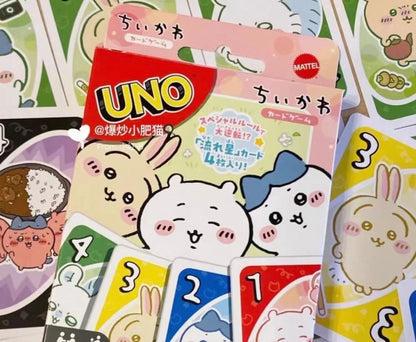 Kawaii UNO Card Game - Chiikawa Characters Edition