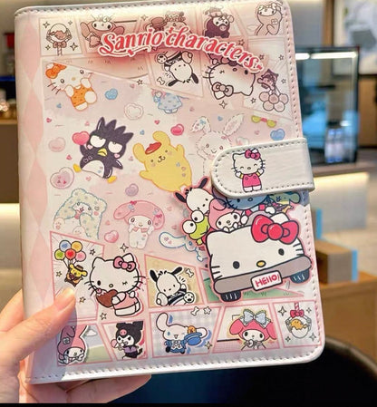 Sanrio Characters A5 Binder - Hello Kitty & Friends Collection